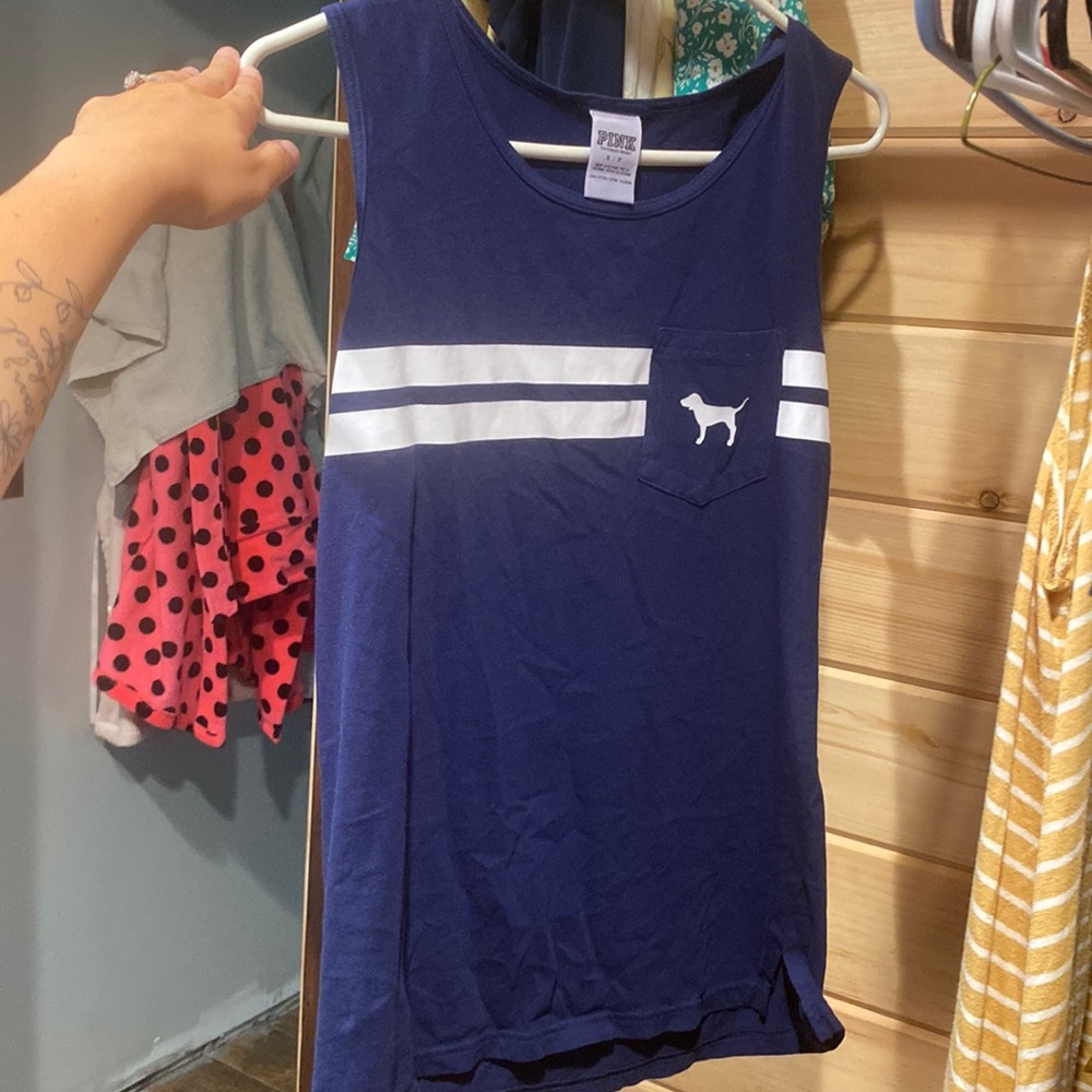Blue Tank Top
